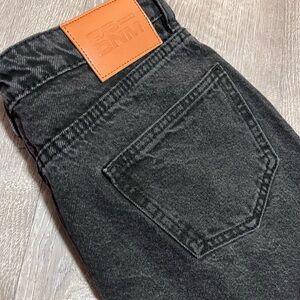 Princess Polly black washed jeans